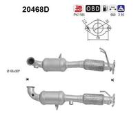 100 KW 136 CV CATALIZZATORE PER Ford Kuga II DM2 2.0 TdCi 4x4