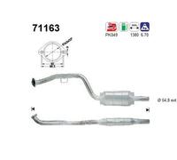 100 KW 136 CV CATALIZZATORE PER Mercedes CLK Cabriolet A208 200
