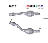 100 KW 136 CV CATALIZZATORE PER Peugeot 206 SW 2E/K 2.0 16V