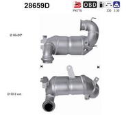 100 KW 136 CV CATALIZZATORE PER Peugeot 407 SW 6E 2.0 HDi 135