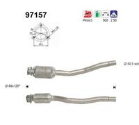 100 KW 136 CV CATALIZZATORE PER Volvo 240 Kombi P245 2.3 Cat