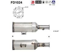 AS FD1024 Filtro antiparticolato (FAP)
