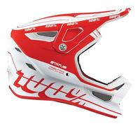 100% L80010-00028, Casco Unisex Adulto, Red/White, Estándar