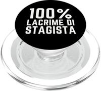 100% LACRIME DI STAGISTA Humor Lavoro Ufficio Collega Stage PopSockets PopGrip per MagSafe