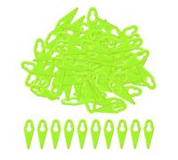 100 lame in plastica verde, lame di ricambio per tosaerba, coltello per toelettatura, accessori per raschietto, ST01 ST02 ST04 ST05 ST20 GT3.0 GT4.0 GT50.