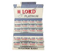 100 Lamette da barba Lord Platinum