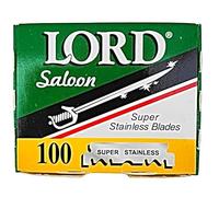 100 Lamette da Barba Lord Super Stainless a Singolo filo