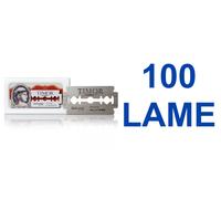 100 lamette da barba Timor double edge rasatura tradizionale Made in Germany