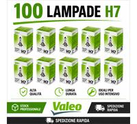 KIT LAMPADE H7 10 PEZZI VALEO ESSENTIAL 032009 12 V 55 W PX26D