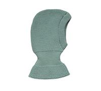 100% lana merino Balaclava cappello invernale bambini ragazze ragazzi lavorato a maglia Verde chiaro L