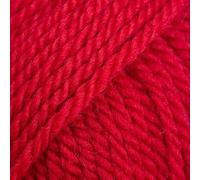 100% lana pettinata Gocce Alaska, 4 - M, Aran, 1,8 oz Ball - 77 yards 10 rosso.