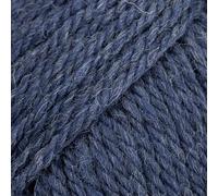 100% lana pettinata Gocce Alaska, 4 - M, Aran, 1,8 oz Ball - 77 yards 37 Blu Scuro