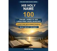 100 Large-Print Names of God Word Search Puzzles: HIS HOLY NAME