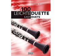 100 Leichte Duette für 2 Klarinetten (Tascabile)