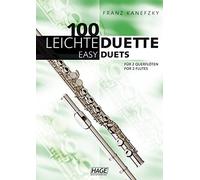 100 Leichte Duette für 2 Querflöten (Tascabile)
