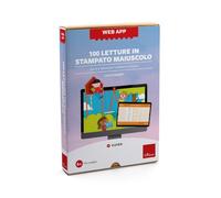 Web app 100 letture in stampato maiuscolo. Storie e attività per la didatt...