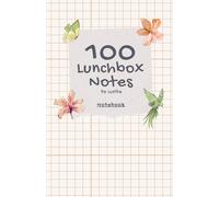 100 Lunchbox Notes to write: Notebook.: Blank Colorful Sheets for Your Notes.