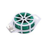 100 M Cravatta per piante Filo Verde Morbido Giardino Spessore Cavo di Legame Per Rose Arrampicate Supporto Fiore Cravatta