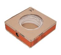 H05VK 0,75WS-100 - Schaltlitze H05V-K, 0,75 mm², 100 m, weiß