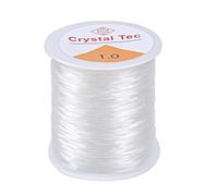 100 m Trasparente Fili per Perline, Nylon Filo Invisibile Braccialetti Stringa, Chiaro Filo per Appendere Ornamenti, Fabricazione di Gioielleria, 1mm