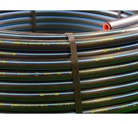 100 m tubo irrigazione Tubo in polietilene LD PN 10 32 x 5,4 Nero