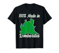 100% Made in Lombardia, Italia. Cento per cento Maglietta