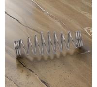 100 mangiatoie per esche a molla in acciaio inossidabile per servire come accessori affidabili per una migliore gestione delle esche (L)