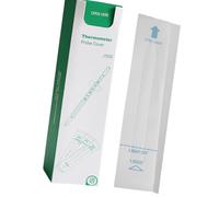 100 manicotti per termometri per sonda ideali per cliniche, uffici, scuole e sanità domestica, coperture usa e getta