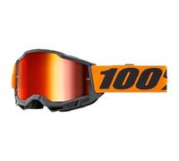 100% Maschera ACCURI 2 Orange - Lente A Specchio Rossa