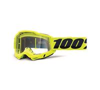 100% Maschera Accuri 2 OTG Off-road – Nero, lente trasparente