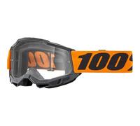 100% Maschera ACCURI 2 OTG Orange - Lente Trasparente