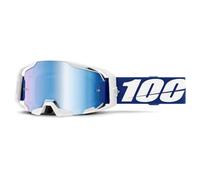 100 Percent Armatic Black, occhiali a specchio male Blu/Bianco Blu A Specchio