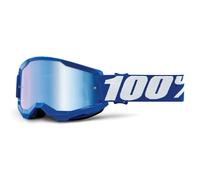 100percent Strata 2 Junior Goggles Blu Mirror Red / Blue Lens/CAT3