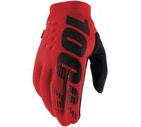100% Men's Brisker Cold-Weather Guanti L Rosso 10016-003-12