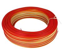 100 Metri Cavo Filo Elettrico Piattina Tri Polare 3X0,25 mmq Cavo di Prolunga Pe