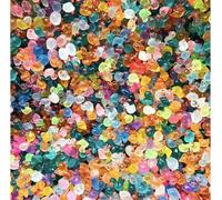 100 Mini Anatre Luminose al Buio Multicolore per Bambini | Glow in the Dark, 16,4 x 13,8 mm, Per Vasca da Bagno, Ideali per Feste