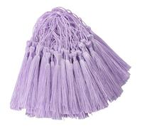 100 mini ciondoli in resina fatti a mano, in seta, per segnalibro fai da te, creazione di gioielli, chiavi, orecchini da ragazza, portachiavi, cappello da laurea, nastro cucito, tenda, decorazione per
