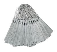 100 mini ciondoli in resina fatti a mano, in seta, per segnalibro fai da te, creazione di gioielli, chiavi, orecchini per ragazze, portachiavi, cappello da laurea, cucito con nastro, tenda,