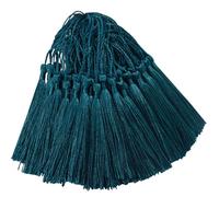 100 mini ciondoli in resina fatti a mano, in seta, per segnalibro fai da te, creazione di gioielli, chiavi, orecchini da ragazza, portachiavi, cappello da laurea, cucito con nastro, tende, decorazioni