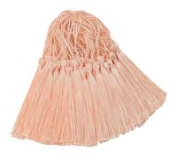 100 mini ciondoli in resina fatti a mano, in seta, per segnalibro fai da te, creazione di gioielli, chiavi, orecchini per ragazze, portachiavi, cappello da laurea, cucito con nastro, tende,