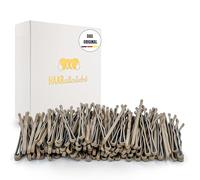 100 Mini Fermagli per capelli Bobby Pins Beige per capelli biondi 3,4 cm in Bianco Box di capelli Aller Loving