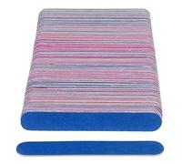 100 mini lime monouso per unghie con grana 180/240, doppia smerigliatura, lima per unghie per uso domestico e salone, pedicure, manicure da viaggio