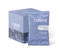 100 Mini Saponetta Corpo/Mani Vegetale -8G Monouso- Saponette Cortesia Hotel, B&B, Ospedali e Uffici | Formula Naturale Delicata, Packaging Ecologico, Made in Italy