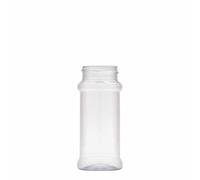 100 ml Barattolo PET portaspezie, plastica PP, imboccatura: 38/400