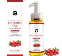 100 ml di olio di uva ursina schiarente, idratante e ammorbidente, cura del corpo per donne e uomini, per viso e corpo. (1 pezzo)