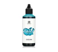 100 ml Fluids Alcohol Ink BLUE OCEAN, inchiostro ad alcool per Fluid Art, argilla polimerica e Resin Art, blu