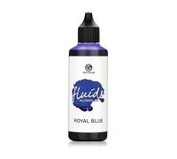 100 ml Fluids Alcohol Ink ROYAL BLUE, inchiostro ad alcool per Fluid Art, argilla polimerica e Resin Art, blu