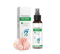 100 ml Foot Spray con olio di tè all'albero rapido per atleti, Odor Control Cracked Heel Relief Natural Heel Relief Deodorante per uomo e donna Refreshing Sanitizer Spray (1 pezzo)