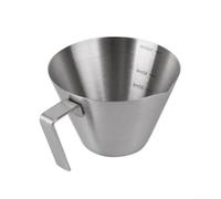 100 ml in acciaio inox per tazzina da caffè espresso, resistente alla | Acciaio 304, resistente alla ruggine, uso quotidiano, flusso preciso del beccuccio, per una capacità ideale di 100 ml