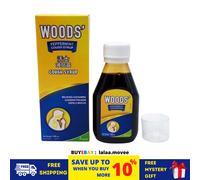 100 ml - Lo sciroppo per la tosse alla menta piperita Woods allevia la tosse ...